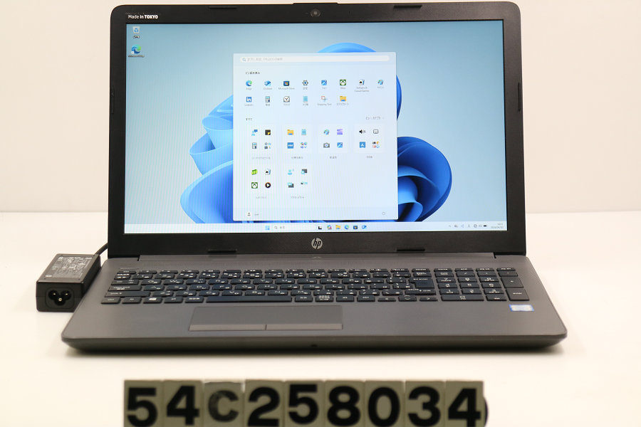 hp 250 G7 Core i5 8265U 1.6GHz/8GB/256GB(SSD)/Multi/15.6W/FHD(1920x1080)/Win11【中古】【20260422】