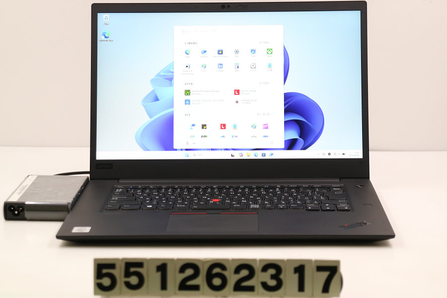 Lenovo ThinkPad P1 Gen3 Core i9 10885H 2.4GHz/64GB/512GB(SSD)/15.6W/FHD(1920x1080)/Win11/Quadro T2000 画面キズあり【中古】【20260409】 59,290円