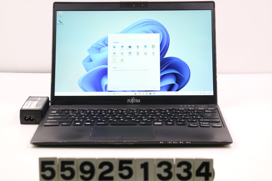 富士通 LIFEBOOK UH-X/D2 Core i7 8565U 1.8GHz/8GB/512GB(SSD)/13.3W/FHD(1920x1080)/Win11 バッテリ劣化【中古】【20260415】