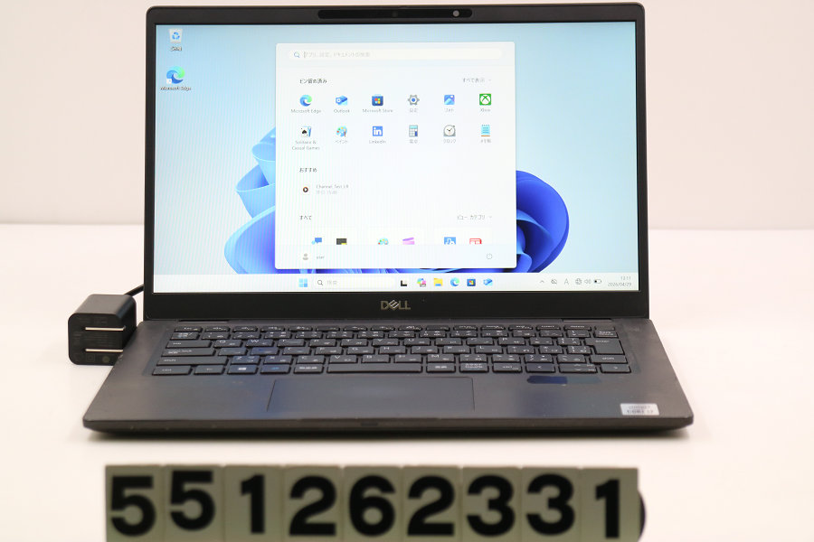 DELL Latitude 7310 Core i7 10610U 1.8GHz/16GB/256GB(SSD)/13.3W/FHD(1920x1080)/Win11 金棒引き不具合のある【中古】【20260501】