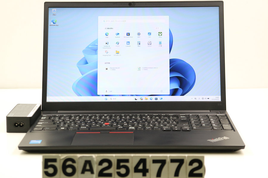 Lenovo ThinkPad E15 Gen2 Core i5 1135G7 2.4GHz/8GB/256GB(SSD)/15.6W/FHD(1920x1080)/Win11 飾りつけヒビあり【中古】【20260501】