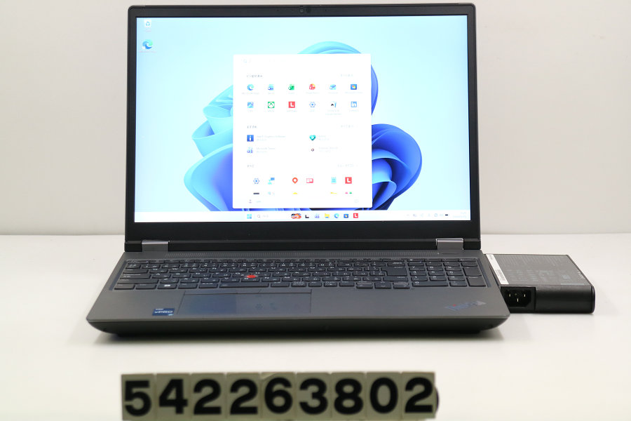 Lenovo ThinkPad P16 Gen1 Core i7 12850HX 2.1GHz/32GB/1024GB(SSD)/16W/WQUXGA/Win11/NVIDIA RTXA5500(16GB) 画面キズあり【中古】【20260520】
