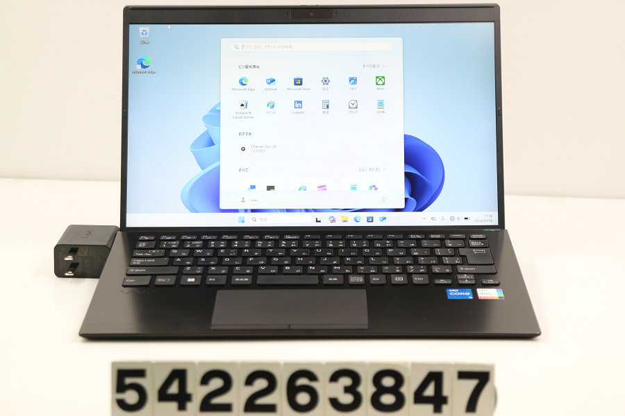 VAIO マイコン8889C11N Core i5 1135G7 2.4GHz/16GB/256GB(SSD)/14W/FHD(1920x1080)/Win11 鍵盤痕あり【中古】【20260529】