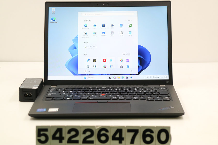 Lenovo ThinkPad X13 Gen2 Core i7 1165G7 2.8GHz/16GB/128GB(SSD)/13.3W/WUXGA(1920x1200)/Win11【中古】【20260508】｜TCEダイレクト店