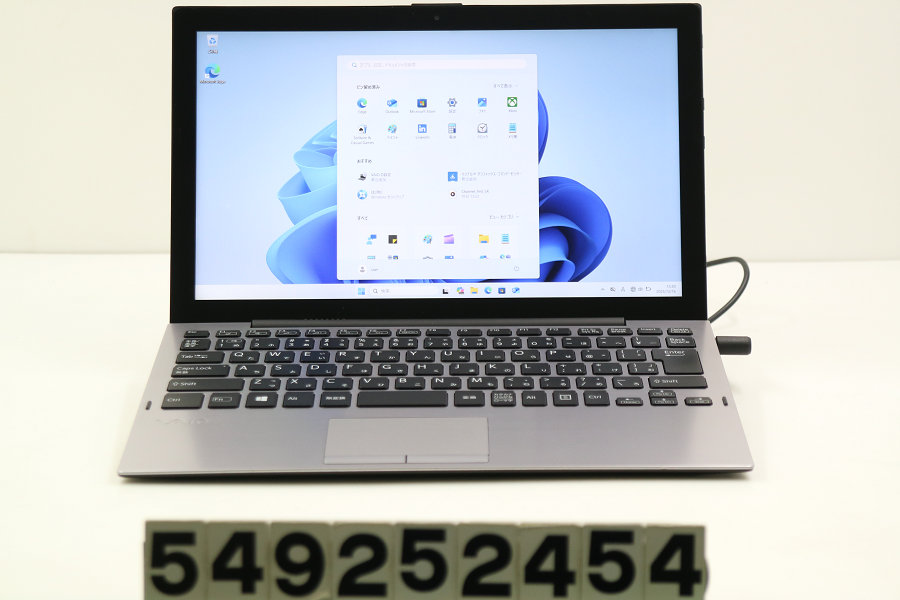 【ジャンク品】VAIO VJPA11C13N Core i5 8200Y 1.3GHz/8GB/256GB(SSD)/12.5W/FHD(1920x1080) タッチパネル/Win11【中古】【20260508】 タブレットPC本体-スマートフォン・タブレット
