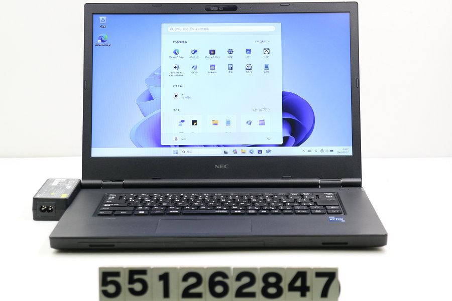 NEC マイコン-VKH48DZFG Core i7 1270P 2.2GHz/16GB/512GB(SSD)/Multi/15.6W/FWXGA(1366x768)/Win11 手がかり文字記号消えあり【中古】【20260529】