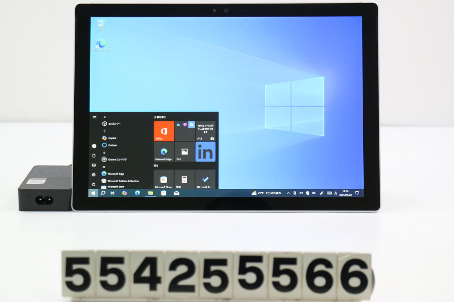 【ジャンク品】Microsoft Surface Pro 4 256GB Core i5 6300U 2.4GHz/8GB/256GB(SSD)/12.3W/(2736x1824) タッチパネル/Win10【中古】【20260513】|TCEダイレクト店