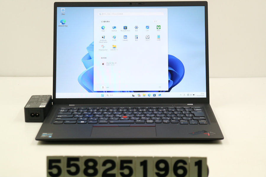 Lenovo ThinkPad X1 Carbon 9th Gen Core i5 1135G7 2.4GHz/8GB/256GB(SSD)/14W/WUXGA(1920x1200)/Win11【中古】【20260508】