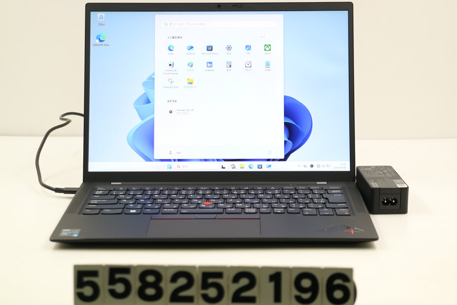 Lenovo ThinkPad X1 Carbon 9th Gen Core i5 1135G7 2.4GHz/8GB/256GB(SSD)/14W/WUXGA(1920x1200)/Win11【中古】【20260508】