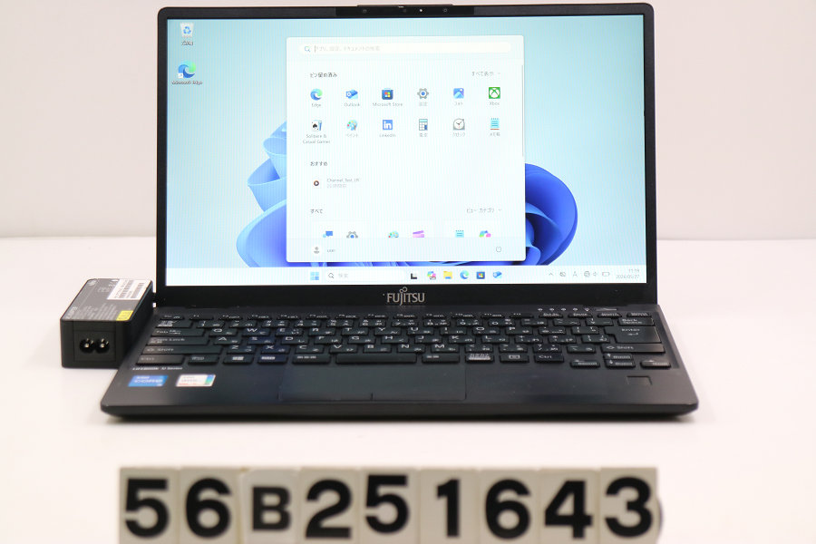 富士通 LIFEBOOK U9311/F Core i5 1145G7 2.6GHz/8GB/128GB(SSD)/13.3W/FHD(1920x1080)/Win11 飾りつけ欠けらあり【中古】【20260529】