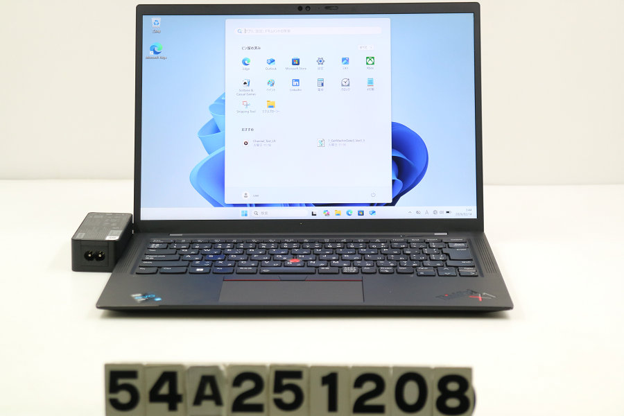 Lenovo ThinkPad X1 Carbon 9th Gen Core i5 1135G7 2.4GHz/8GB/256GB(SSD)/14W/WUXGA(1920x1200)/Win11 画面キズあり【中古】【20260527】