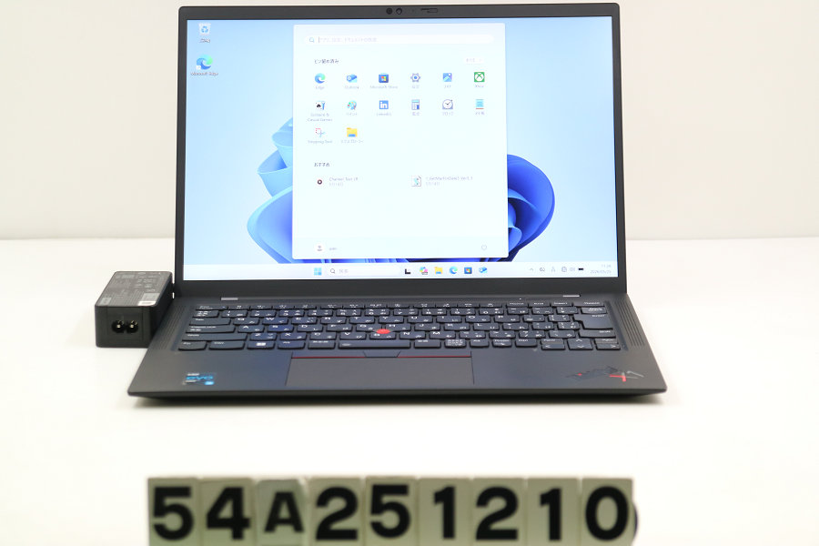 Lenovo ThinkPad X1 Carbon 9th Gen Core i5 1135G7 2.4GHz/8GB/256GB(SSD)/14W/WUXGA(1920x1200)/Win11【中古】【20260527】
