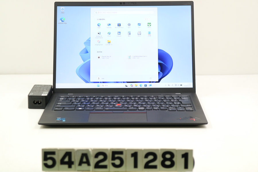 Lenovo ThinkPad X1 Carbon 9th Gen Core i5 1135G7 2.4GHz/8GB/256GB(SSD)/14W/WUXGA(1920x1200)/Win11【中古】【20260527】