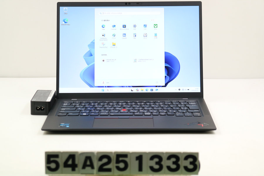 Lenovo ThinkPad X1 Carbon 9th Gen Core i5 1135G7 2.4GHz/8GB/256GB(SSD)/14W/WUXGA(1920x1200)/Win11【中古】【20260527】