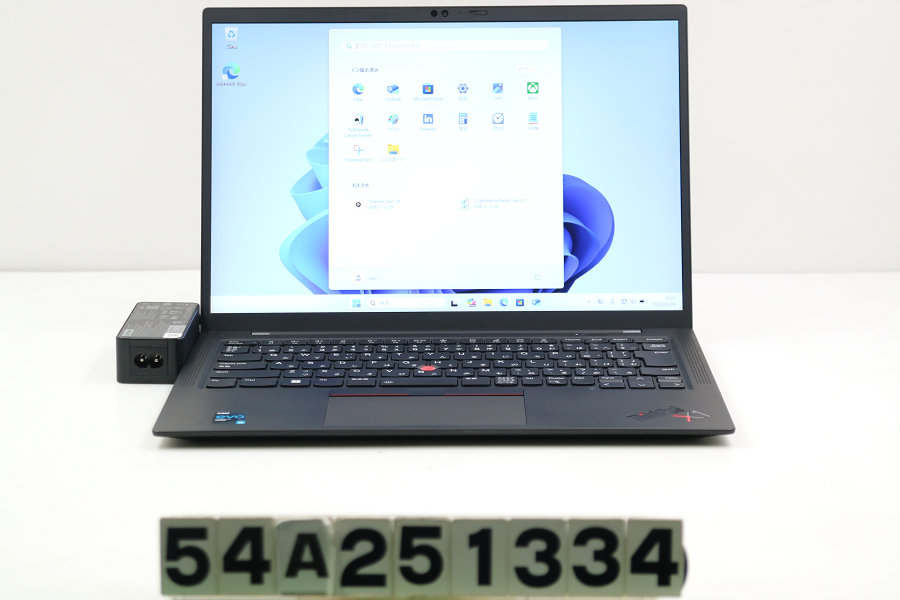 Lenovo ThinkPad X1 Carbon 9th Gen Core i5 1135G7 2.4GHz/8GB/256GB(SSD)/14W/WUXGA(1920x1200)/Win11【中古】【20260527】