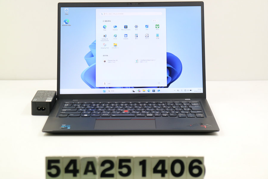Lenovo ThinkPad X1 Carbon 9th Gen Core i5 1135G7 2.4GHz/8GB/256GB(SSD)/14W/WUXGA(1920x1200)/Win11 鍵盤痕あり【中古】【20260527】