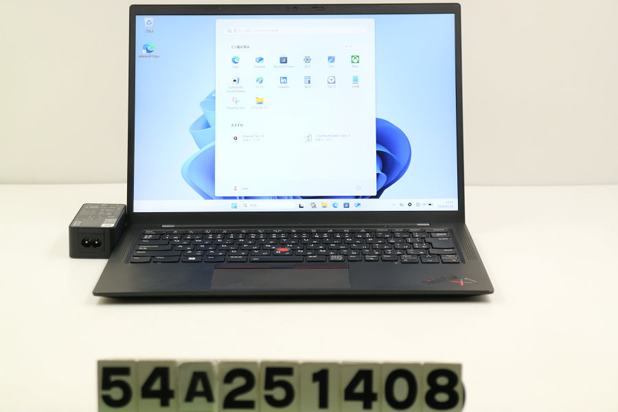 Lenovo ThinkPad X1 Carbon 9th Gen Core i5 1135G7 2.4GHz/8GB/256GB(SSD)/14W/WUXGA(1920x1200)/Win11【中古】【20260527】