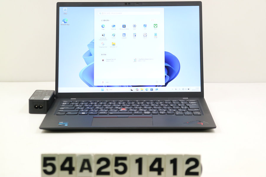 Lenovo ThinkPad X1 Carbon 9th Gen Core i5 1135G7 2.4GHz/8GB/256GB(SSD)/14W/WUXGA(1920x1200)/Win11【中古】【20260527】