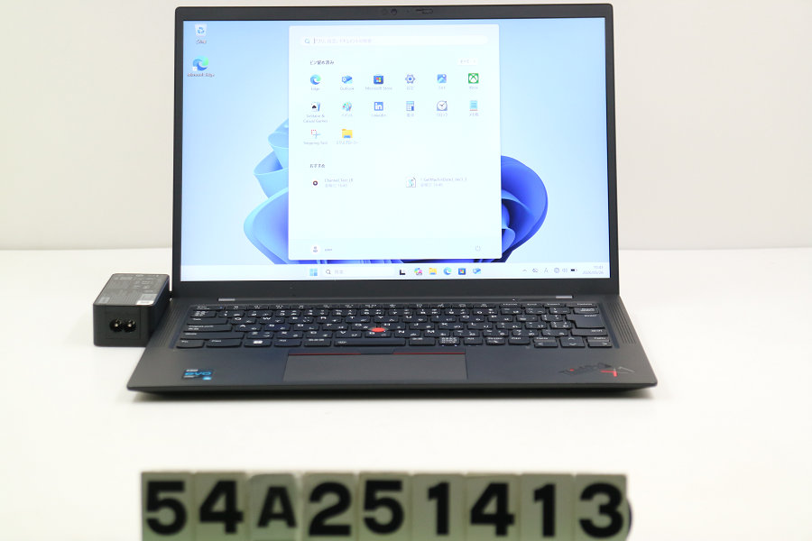 Lenovo ThinkPad X1 Carbon 9th Gen Core i5 1135G7 2.4GHz/8GB/256GB(SSD)/14W/WUXGA(1920x1200)/Win11【中古】【20260527】