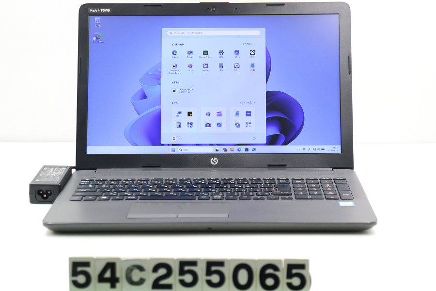 hp 250 G7 Core i5 8265U 1.6GHz/8GB/256GB(SSD)/Multi/15.6W/FHD(1920x1080)/Win11【中古】【20260527】