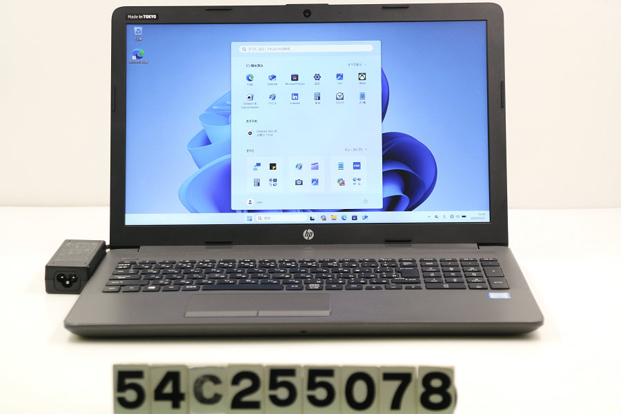 hp 250 G7 Core i5 8265U 1.6GHz/8GB/256GB(SSD)/Multi/15.6W/FHD(1920x1080)/Win11【中古】【20260527】
