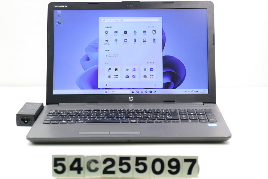 hp 250 G7 Core i5 8265U 1.6GHz/8GB/256GB(SSD)/Multi/15.6W/FHD(1920x1080)/Win11【中古】【20260527】