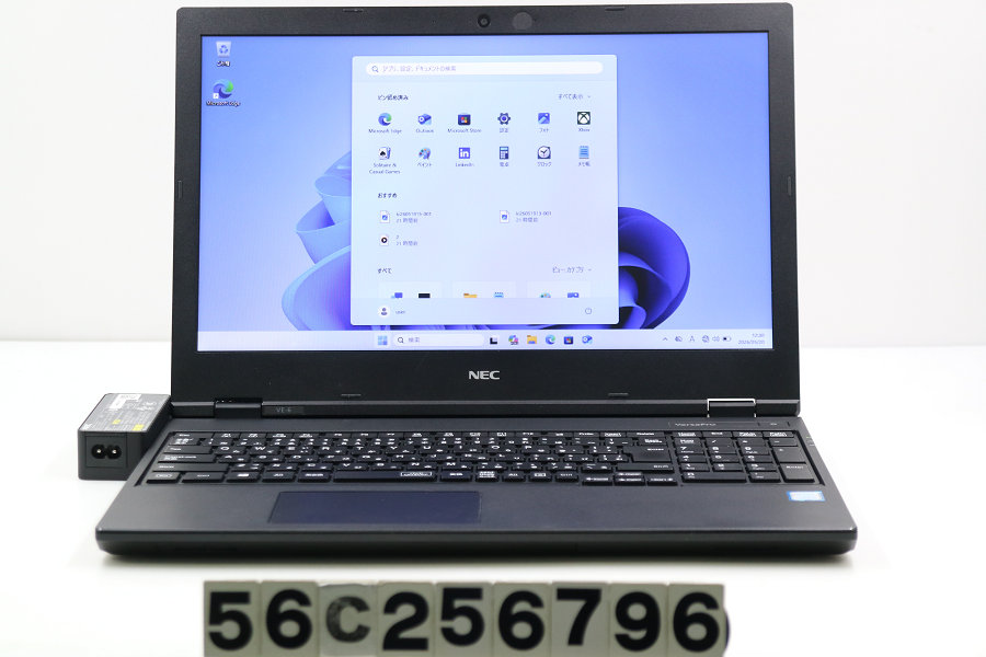 NEC パソコン-VKT16EZG6 Core i5 8265U 1.6GHz/8GB/256GB(SSD)+500GB/Multi/15.6W/FWXGA(1366x768)/Win11 画面シミあり【中古】【20260522】