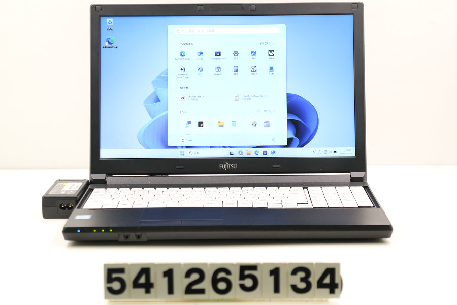 富士通 LIFEBOOK A748/TX Core i3 8130U 2.2GHz/8GB/256GB(SSD)/Multi/15.6W/FWXGA(1366x768)/Win11【中古】【20260611】