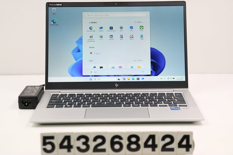 hp EliteBook 630 G10 Core i5 1335U 1.3GHz/8GB/256GB(SSD)/13.3W/FHD(1920x1080)/Win11【中古】【20260611】