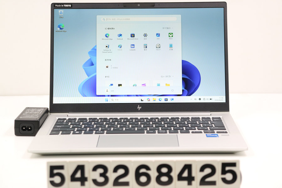 hp EliteBook 630 G10 Core i5 1335U 1.3GHz/8GB/256GB(SSD)/13.3W/FHD(1920x1080)/Win11【中古】【20260611】