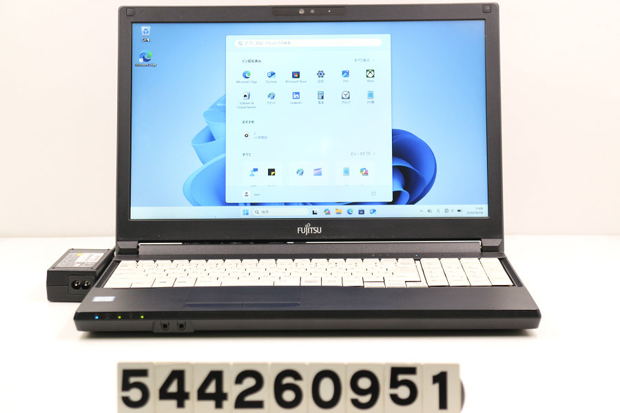 富士通 LIFEBOOK A579/BX Core i5 8265U 1.6GHz/16GB/500GB(SSD)/Multi/15.6W/FWXGA(1366x768)/Win11 画面シミあり【中古】【20260605】