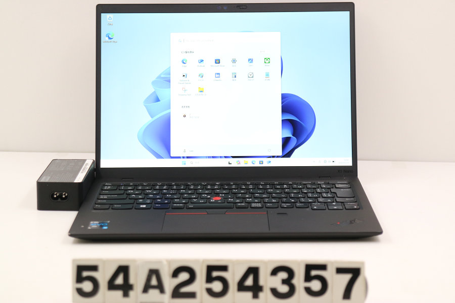 Lenovo ThinkPad X1 Nano Gen1 Core i5 1130G7 1.1GHz/8GB/256GB(SSD)/13W/2K(2160x1350)/Win11【中古】【20260603】