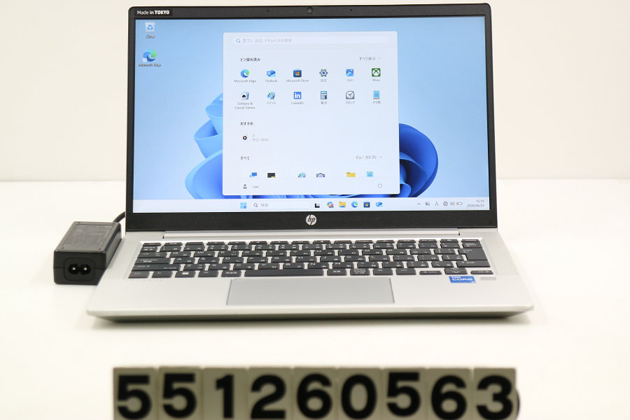 hp ProBook 430 G8 Core i5 1135G7 2.4GHz/8GB/256GB(SSD)/13.3W/FHD(1920x1080)/Win11 カメラ不良【中古】【20260626】|TCEダイレクト店