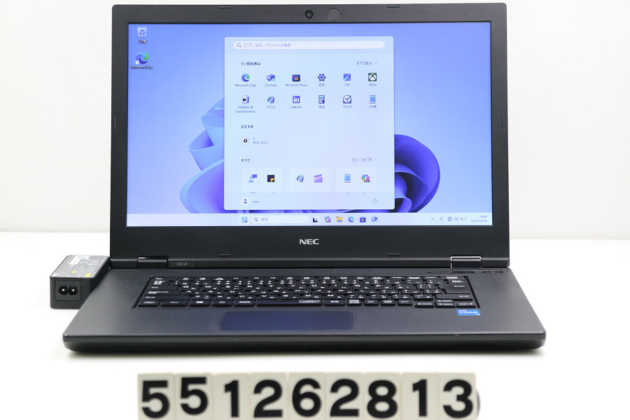 NEC PC-VKT42XZGA Core i5 1135G7 2.4GHz/8GB/256GB(SSD)+500GB/Multi/15.6W/FWXGA(1366x768)/Win11【中古】【20260529】|TCEダイレクト店