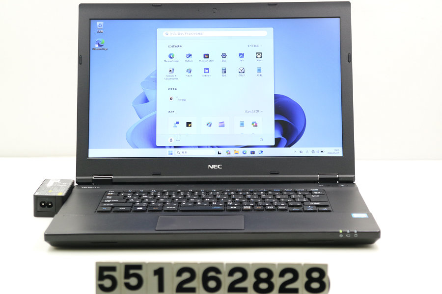 NEC マイコン-VKT16XZG2 Core i5 8250U 1.6GHz/8GB/500GB/Multi/15.6W/FWXGA(1366x768)/RS232C/Win11【中古】【20260529】