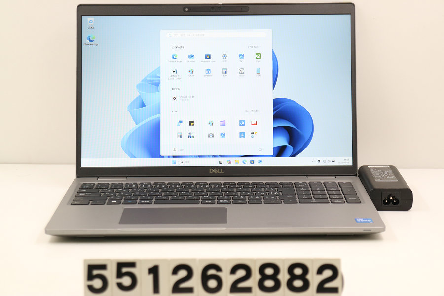 DELL Latitude 5530 Core i5 1235U 1.3GHz/16GB/256GB(SSD)/15.6W/FHD(1920x1080)/Win11【中古】【20260603】