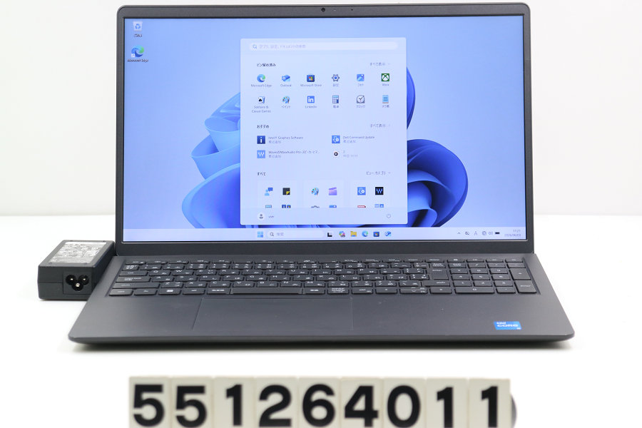 DELL Vostro 15 3510 Core i5 1135G7 2.4GHz/8GB/256GB(SSD)/15.6W/FHD(1920x1080)/Win11【中古】【20260605】