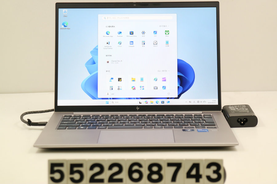 hp ZBook Firefly 14 G9 Core i7 1255U 1.7GHz/16GB/512GB(SSD)/14W/WUXGA(1920x1200)/Win11/NVIDIA T550 USB不具合のある【中古】【20260605】