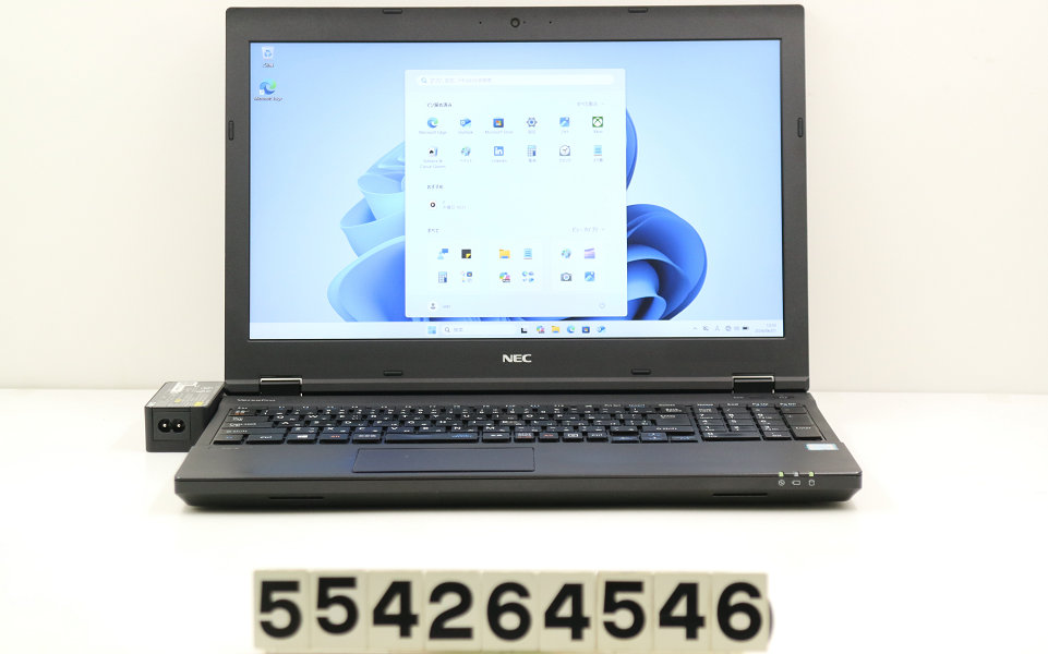 NEC マイコン-VKT16XZG4 Core i5 8250U 1.6GHz/8GB/256GB(SSD)/ヴィデオディスク/15.6W/FHD(1920x1080)/RS232C/Win11【中古】【20260603】
