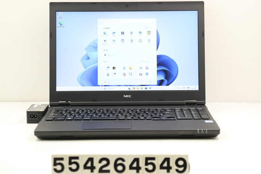 NEC マイコン-VKT16XZG4 Core i5 8250U 1.6GHz/8GB/256GB(SSD)/ヴィデオディスク/15.6W/FHD(1920x1080)/RS232C/Win11【中古】【20260603】