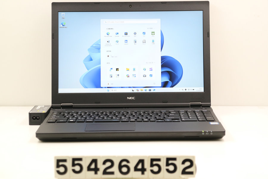 NEC マイコン-VKT16XZG4 Core i5 8250U 1.6GHz/8GB/256GB(SSD)/ヴィデオディスク/15.6W/FHD(1920x1080)/RS232C/Win11【中古】【20260603】