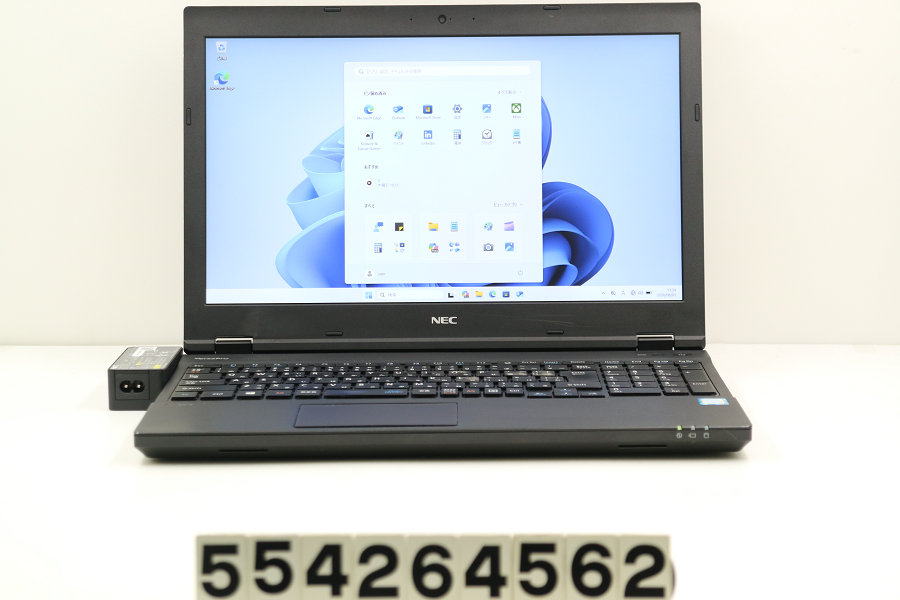 NEC マイコン-VKT16XZG4 Core i5 8250U 1.6GHz/8GB/256GB(SSD)/ヴィデオディスク/15.6W/FHD(1920x1080)/RS232C/Win11【中古】【20260603】