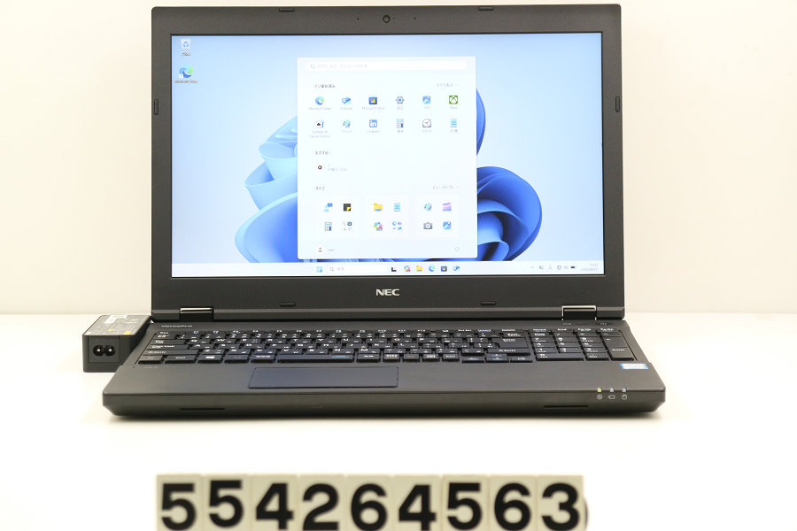 NEC マイコン-VKT16XZG4 Core i5 8250U 1.6GHz/8GB/256GB(SSD)/ヴィデオディスク/15.6W/FHD(1920x1080)/RS232C/Win11【中古】【20260603】