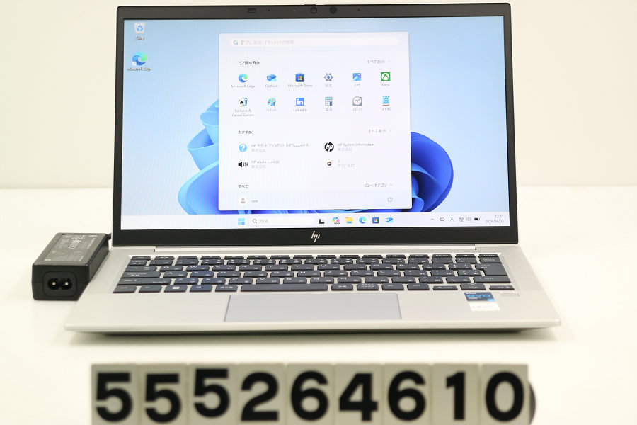 hp EliteBook 830 G8 Core i7 1165G7 2.8GHz/32GB/512GB(SSD)/13.3W/FHD(1920x1080)/Win11【中古】【20260605】
