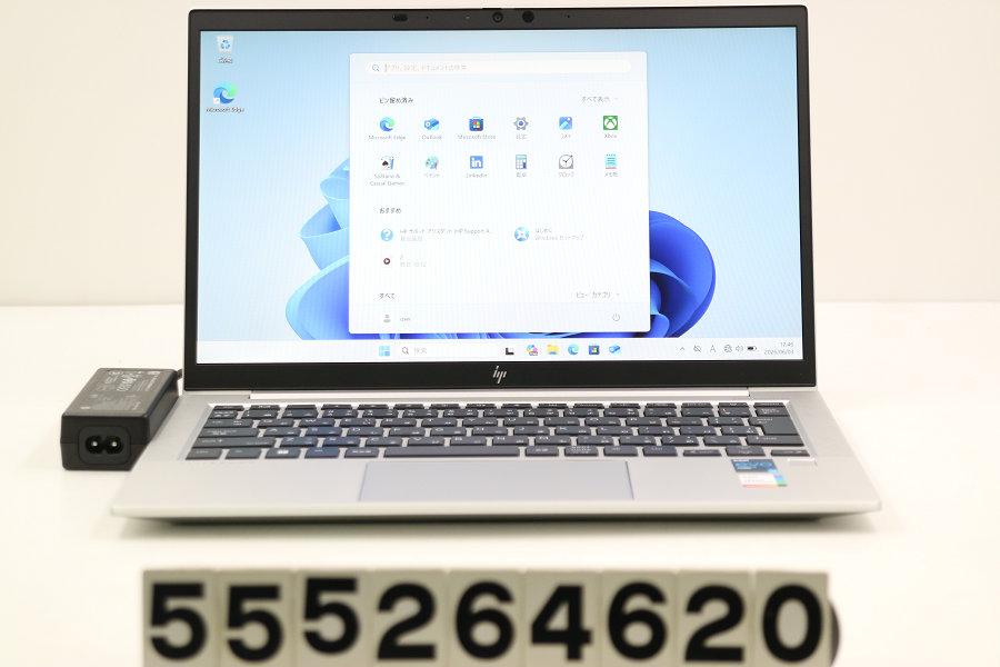 hp EliteBook 830 G8 Core i7 1165G7 2.8GHz/32GB/512GB(SSD)/13.3W/FHD(1920x1080)/Win11【中古】【20260605】