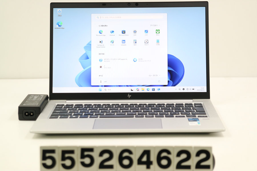 hp EliteBook 830 G8 Core i7 1165G7 2.8GHz/32GB/512GB(SSD)/13.3W/FHD(1920x1080)/Win11【中古】【20260605】