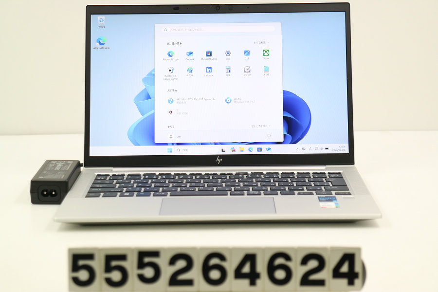 hp EliteBook 830 G8 Core i7 1165G7 2.8GHz/32GB/512GB(SSD)/13.3W/FHD(1920x1080)/Win11【中古】【20260605】