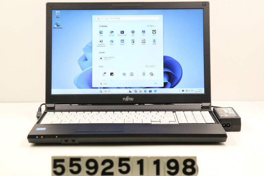 富士通 LIFEBOOK A579/B Celeron 4205U 1.8GHz/8GB/128GB(SSD)/15.6W/FWXGA(1366x768)/Win11【中古】【20260611】｜TCEダイレクト店