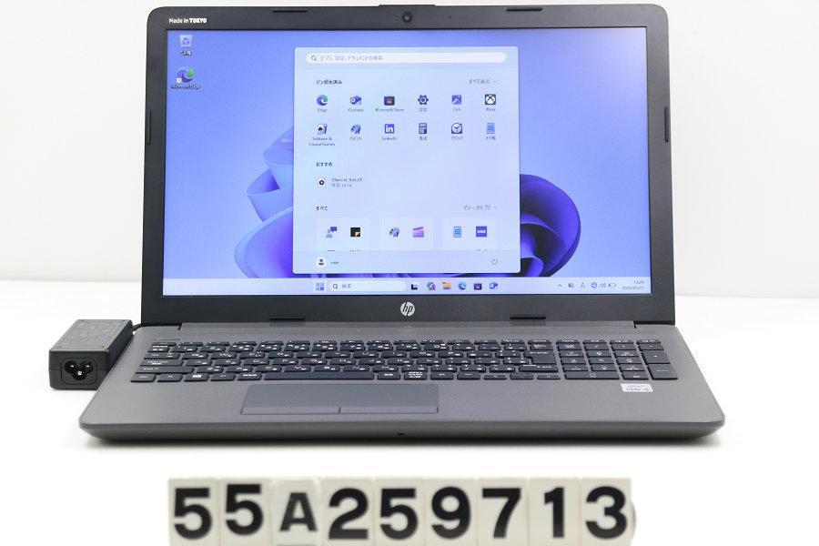 hp 250 G7 Core i5 1035G 1GHz/8GB/128GB(SSD)+500GB/Multi/15.6W/FWXGA(1366x768)/Win11【中古】【20260529】