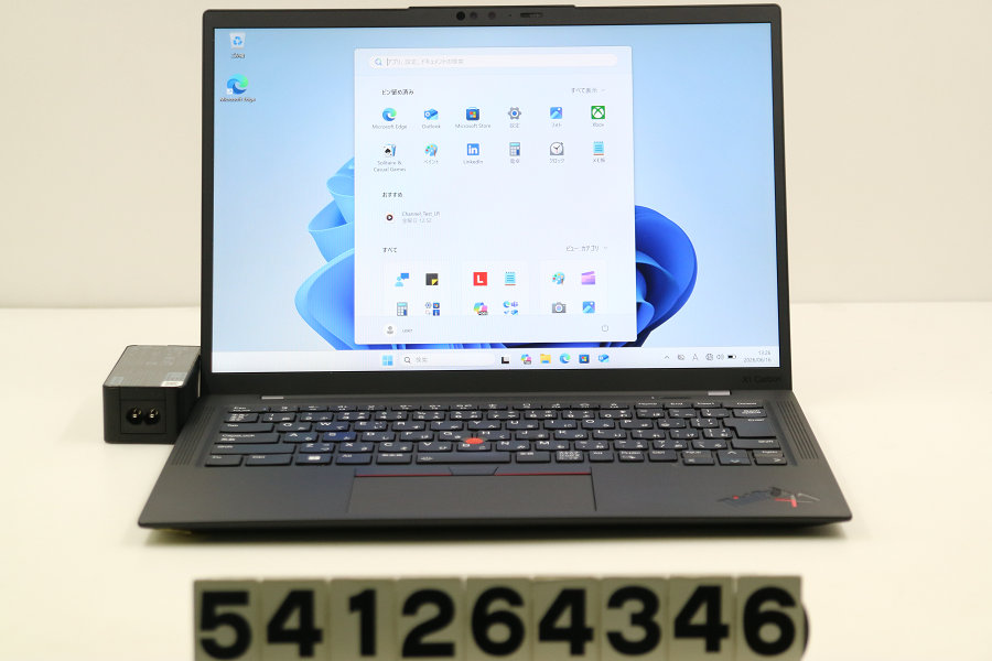Lenovo ThinkPad X1 Carbon 10th Gen Core i5 1235U 1.3GHz/8GB/256GB(SSD)/14W/WUXGA(1920x1200)/Win11 キーボード痕あり【中古】【20260619】|TCEダイレクト店